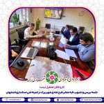 جلسه بررسی و تصویب لایه معابر طرح هادی شهر برزک در کمیته فنی استانداری اصفهان